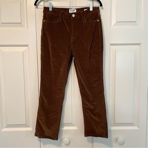 Frame Le High Corduroy Pants